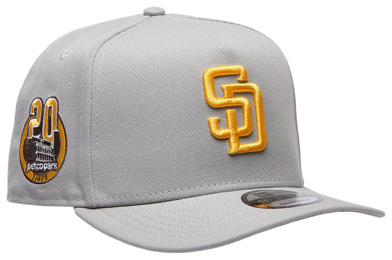 New Era Padres 9FIFTY A-Frame Curve PET Cap - Men's | Foot Locker