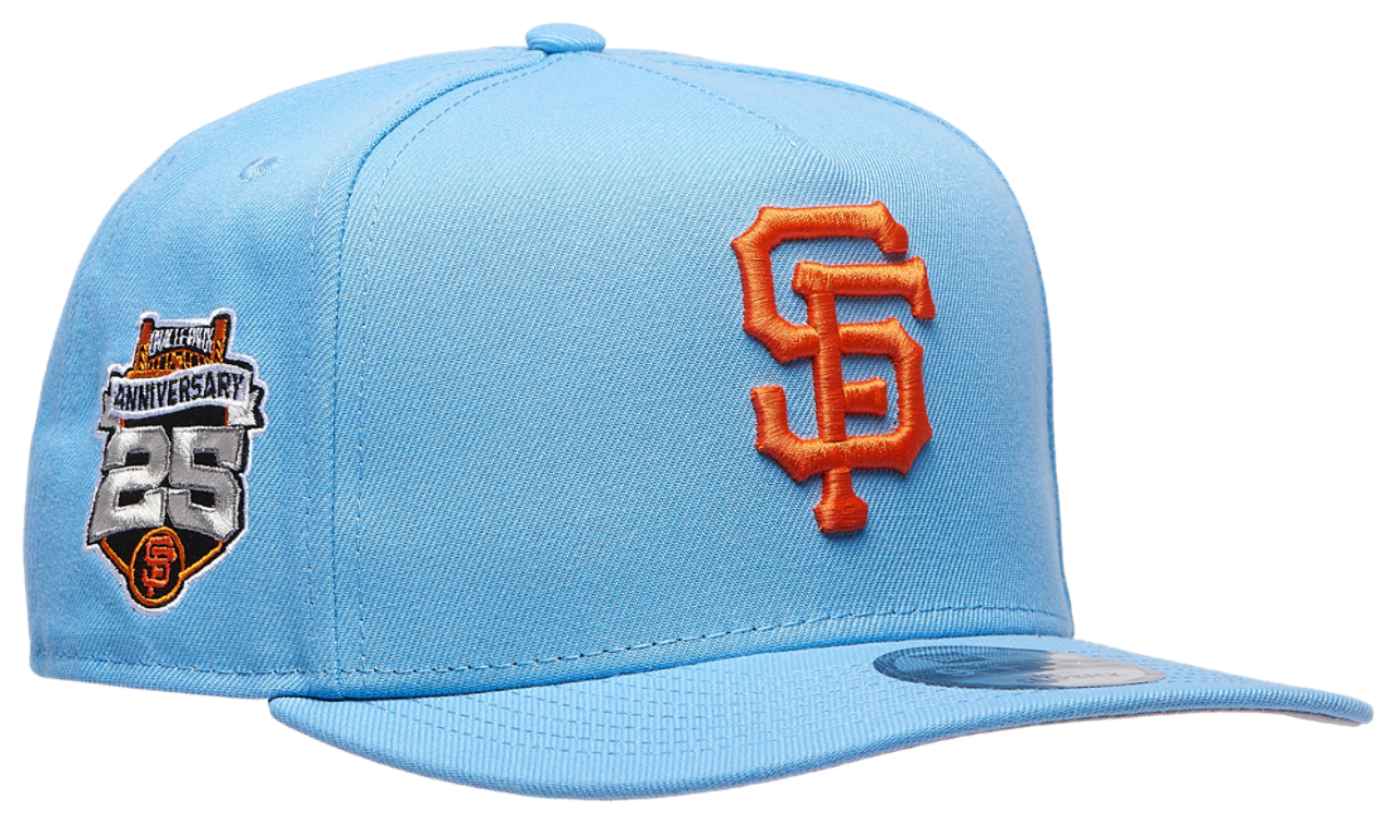 New Era Giants 9FIFTY A-Frame Curve 25th Cap - Men's | Foot Locker