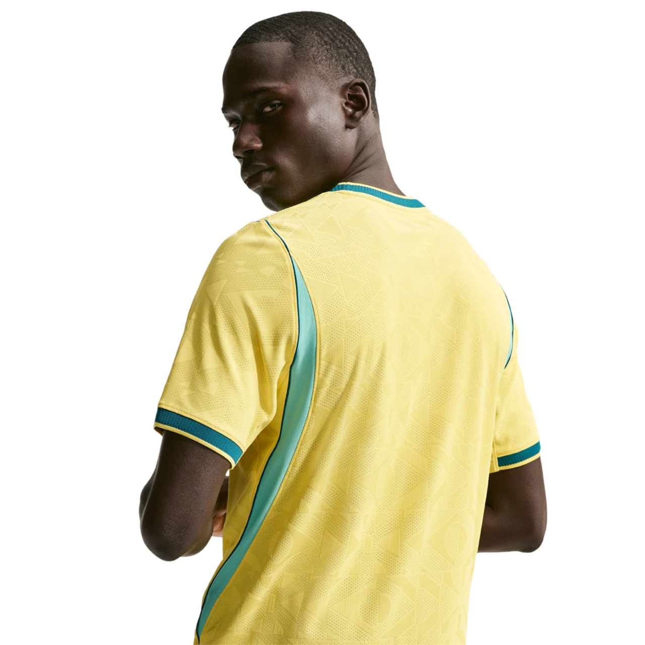 Nike Brasil Home Authentic Match Jersey  Image 2 of 4. Tap to open photo gallery.