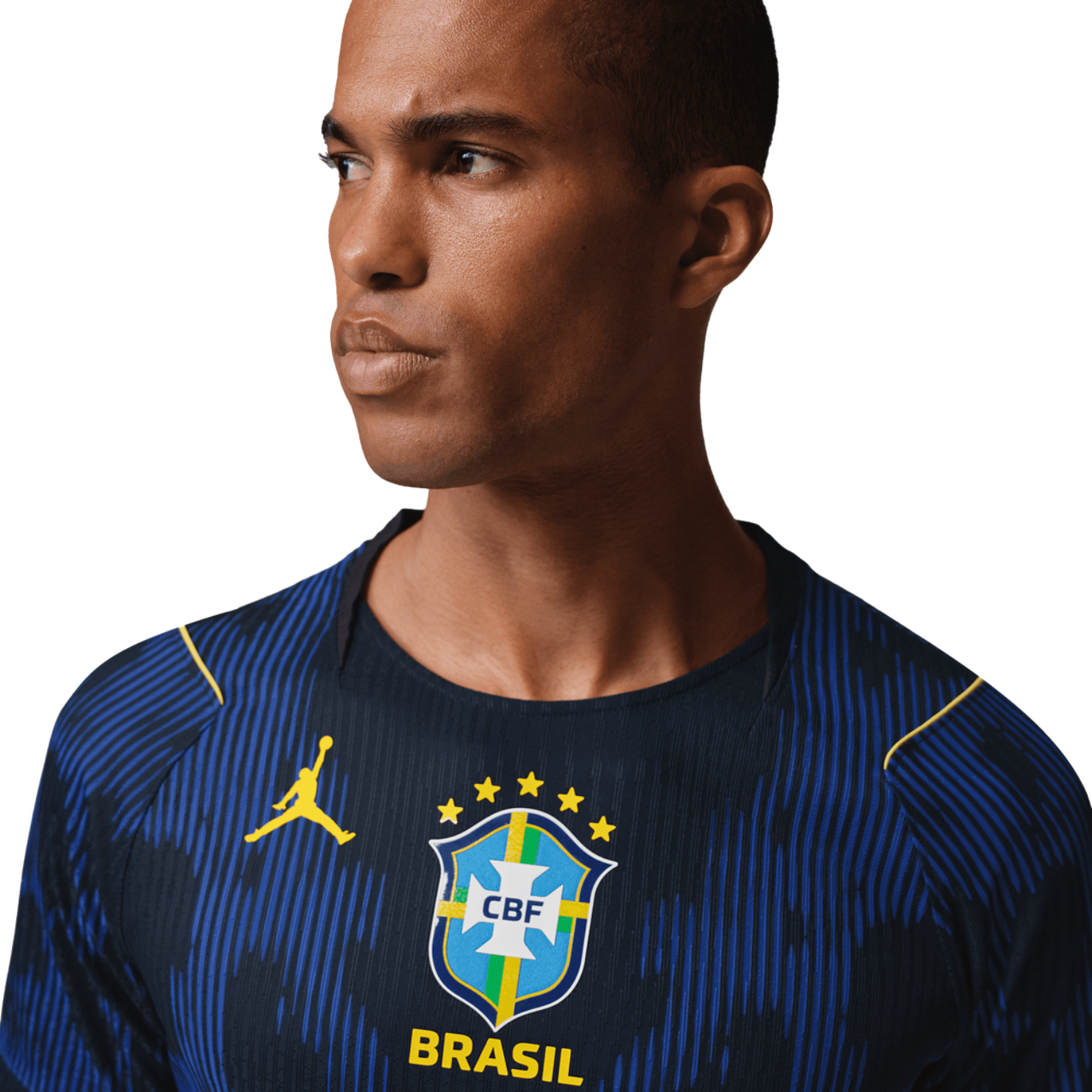 Jordan Brasil Away Jersey  Image 3 of 10. Tap to open photo gallery.
