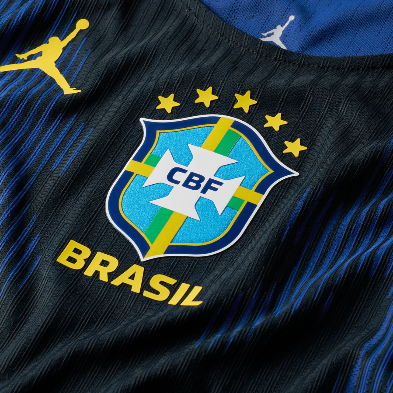 Jordan Brasil Away Jersey  Image 5 of 10. Tap to open photo gallery.