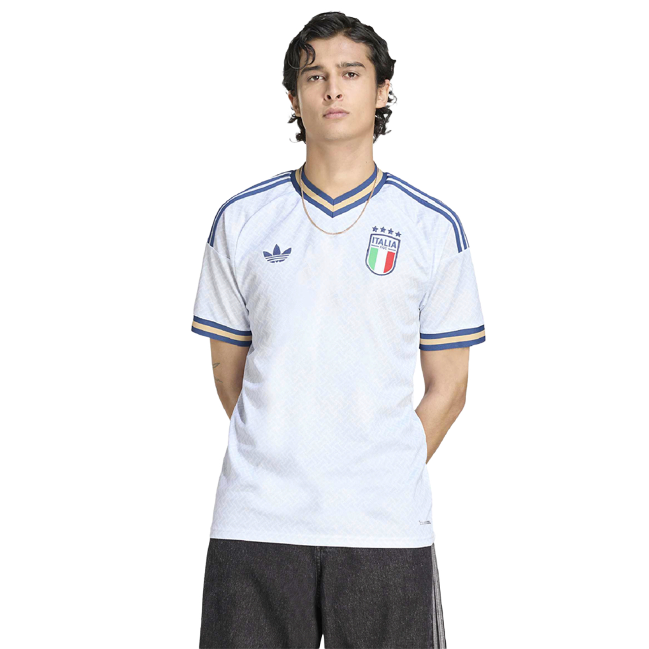 adidas Italy 26 Away Jersey  Image 3 of 7. Tap to open photo gallery.