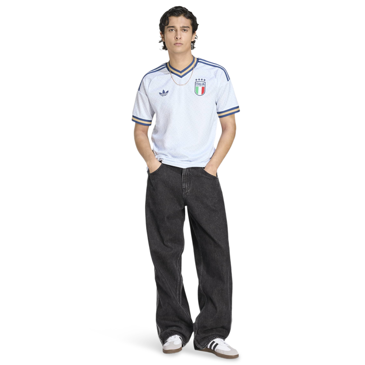 adidas Italy 26 Away Jersey  Image 7 of 7. Tap to open photo gallery.
