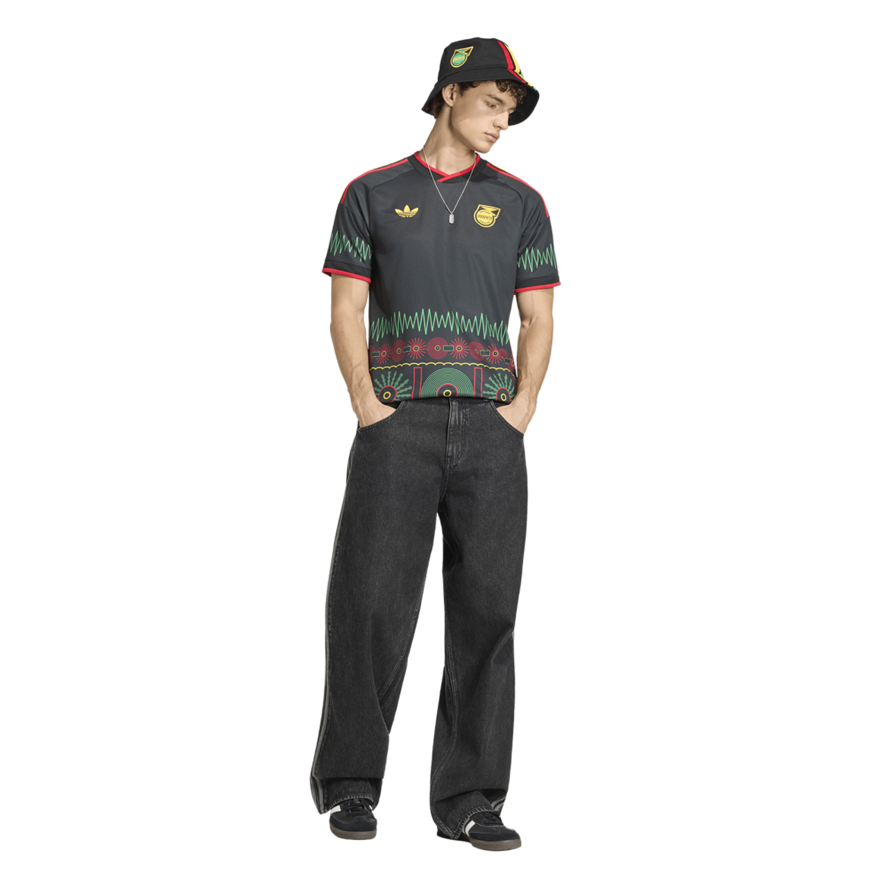 adidas Jamaica World Cup Away Jersey  Image 5 of 7. Tap to open photo gallery.