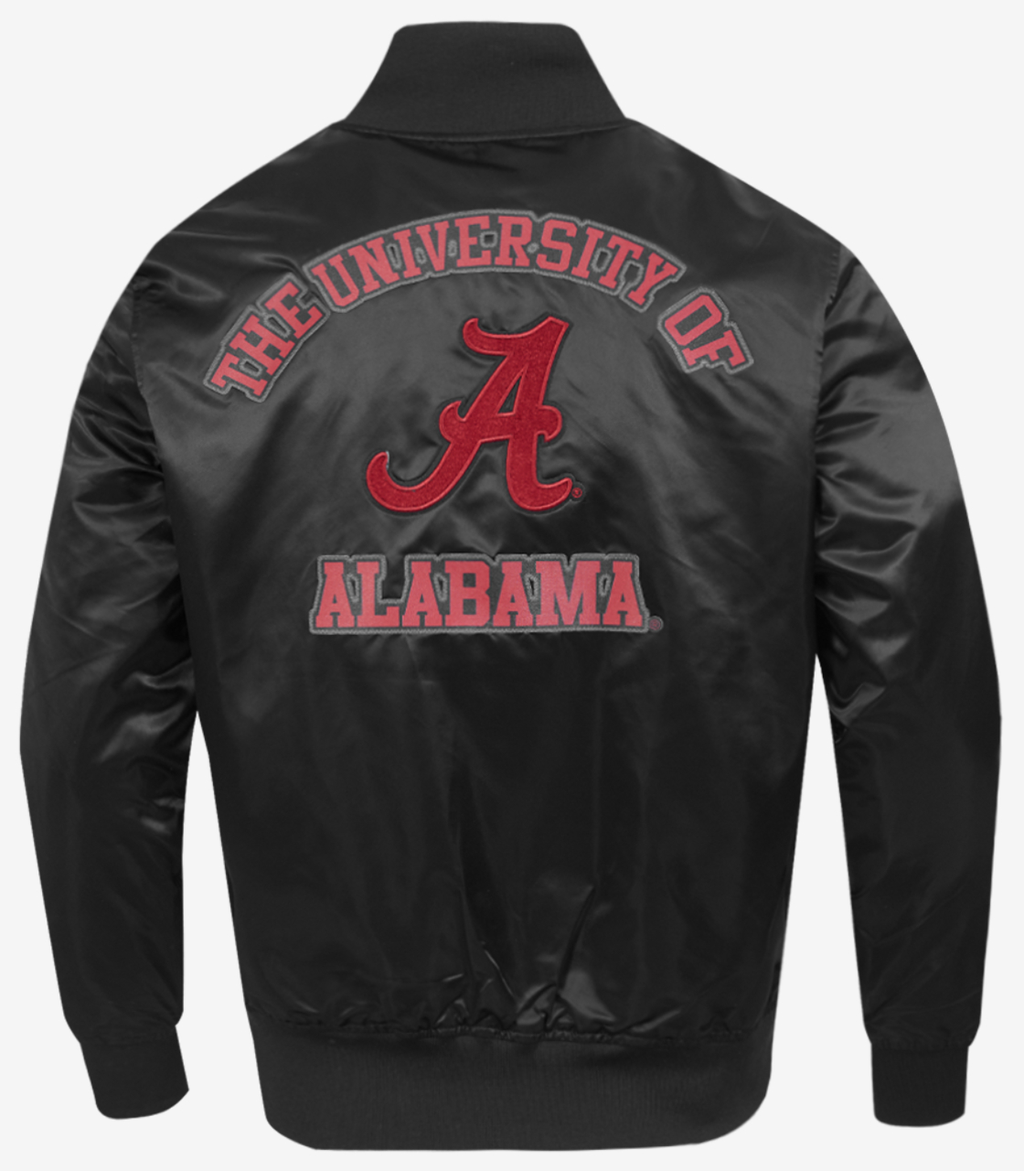 Pro Standard Alabama Classic Satin Jacket Image 2 of 9. Tap to open photo gallery.