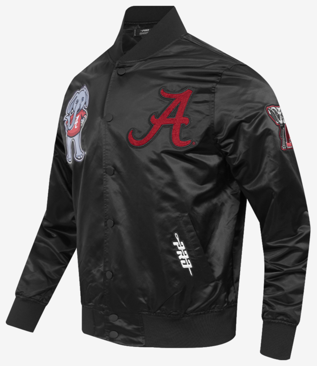 Pro Standard Alabama Classic Satin Jacket Image 3 of 9. Tap to open photo gallery.
