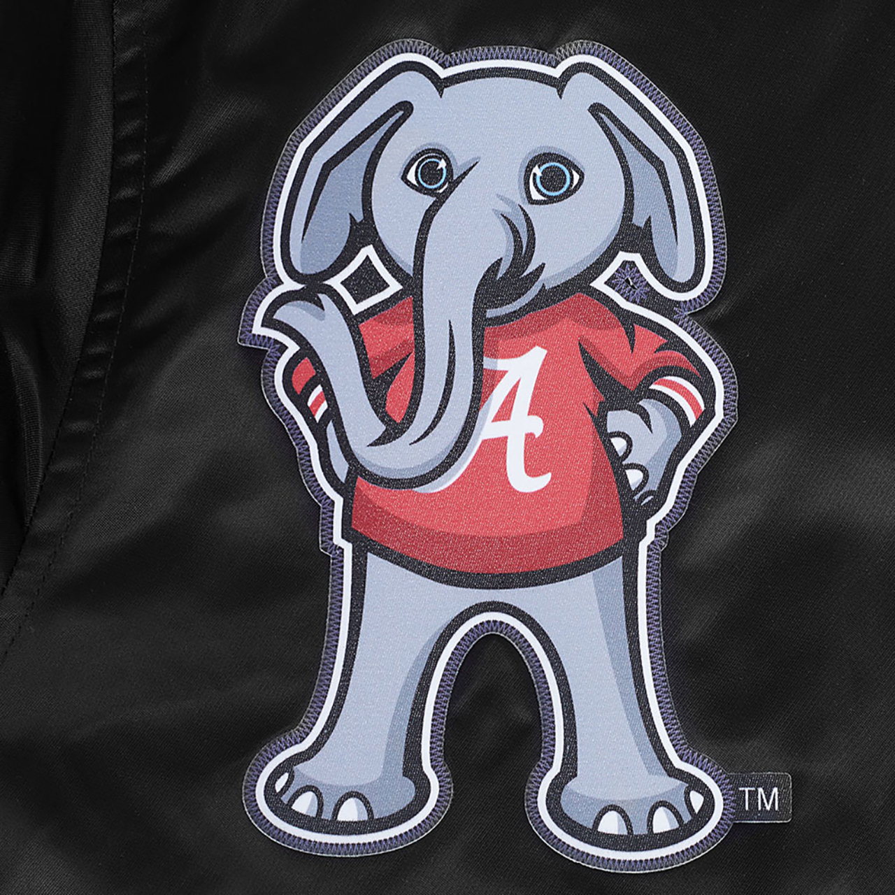 Pro Standard Alabama Classic Satin Jacket Image 7 of 9. Tap to open photo gallery.