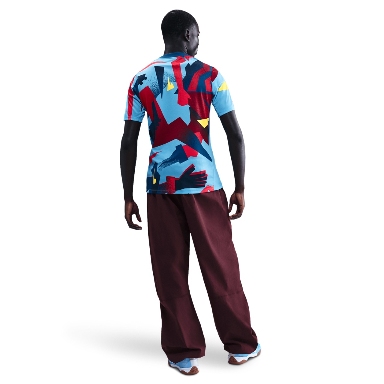 Nike FC Barcelona Academy Pro Dri-FIT SS Jersey  Image 5 of 5. Tap to open photo gallery.