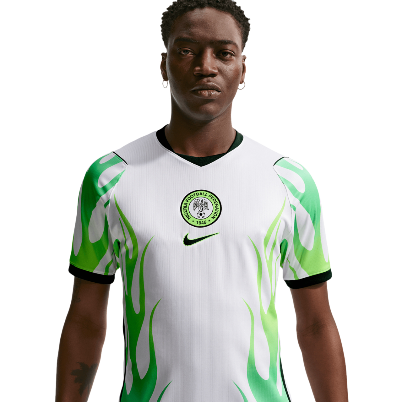 Nike Nigeria Away Replica Stadium Jersey  Image 6 of 10. Tap to open photo gallery.