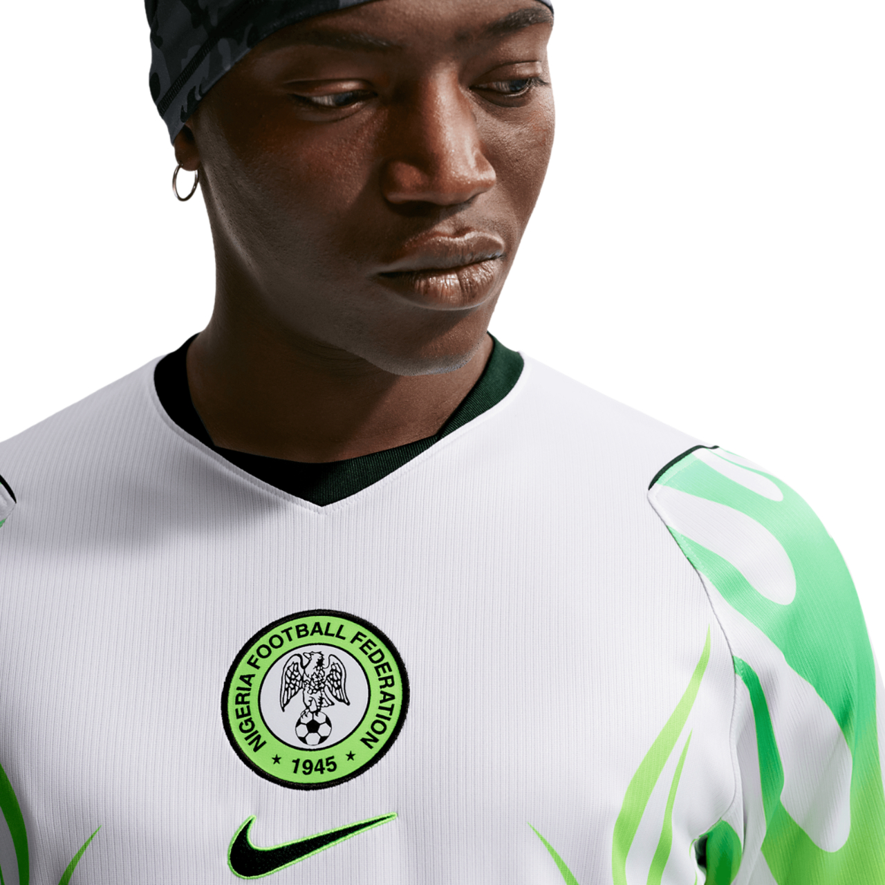 Nike Nigeria Away Replica Stadium Jersey  Image 8 of 10. Tap to open photo gallery.