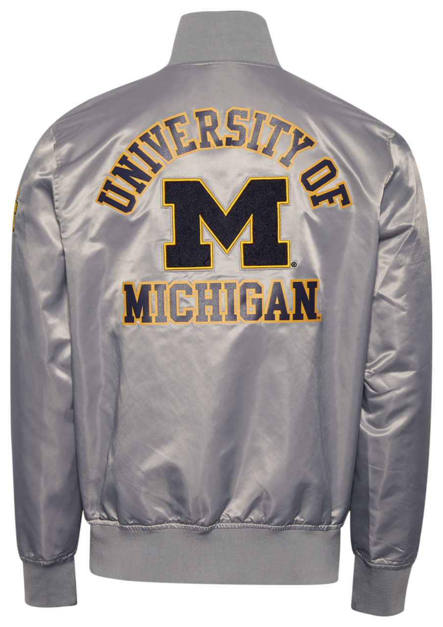 Pro Standard Michigan Classic Satin Jacket
