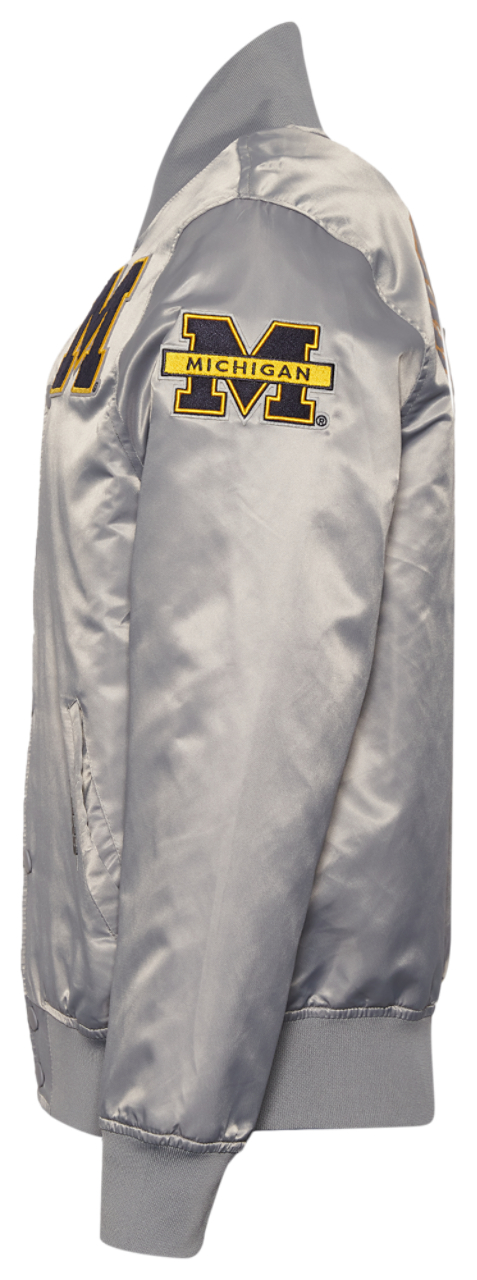 Pro Standard Michigan Classic Satin Jacket