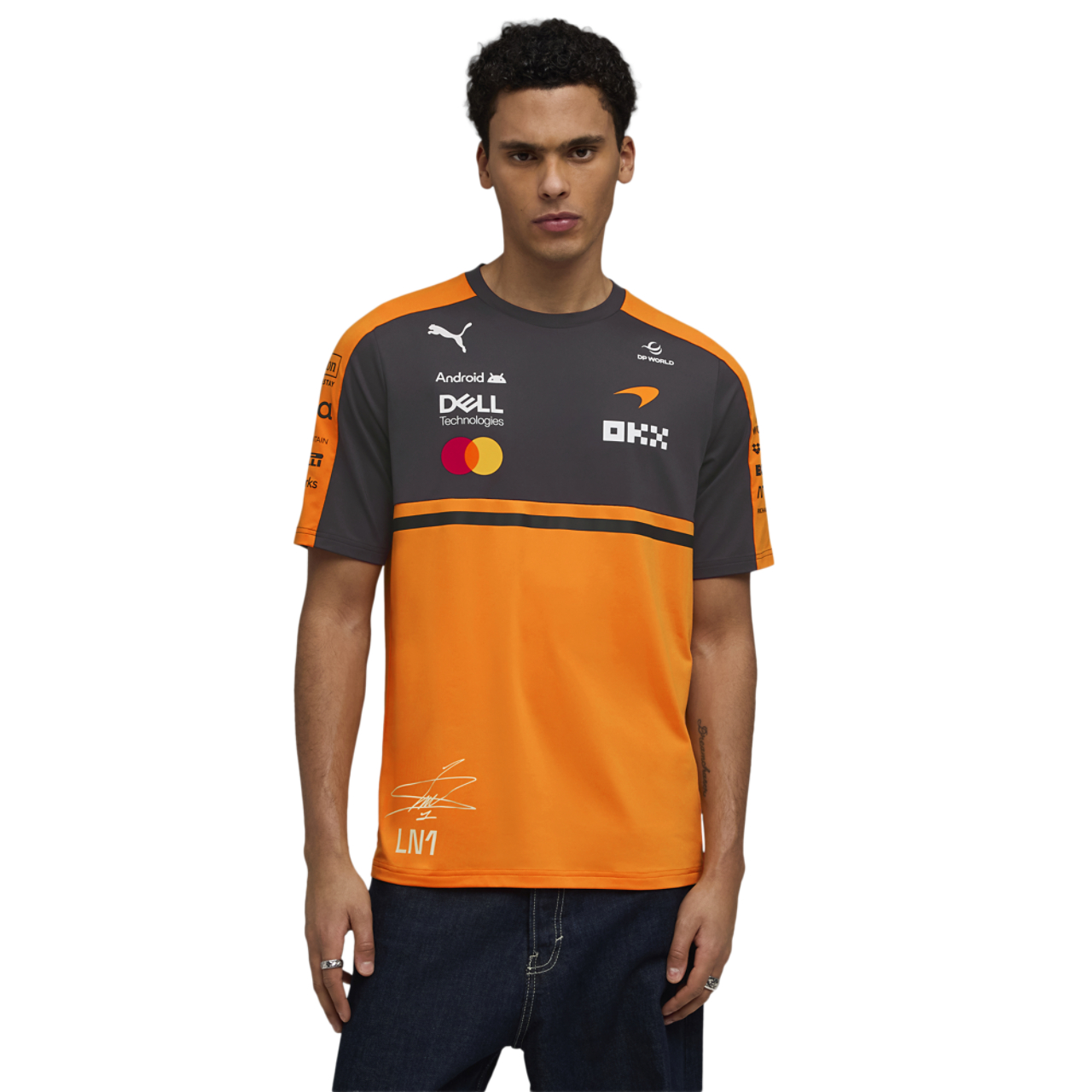 PUMA Mclaren Replica Norris Tee Image 1 of 5. Tap to open photo gallery.