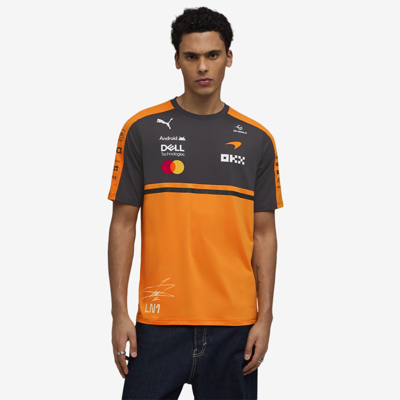 PUMA Mclaren Replica Norris Tee Image 1 of 5. Tap to open photo gallery.