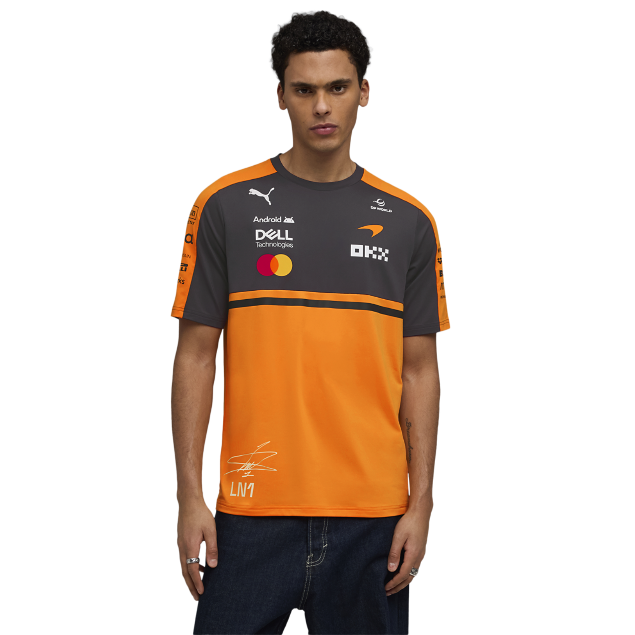 PUMA Mclaren Replica Norris Tee - Men's | Foot Locker