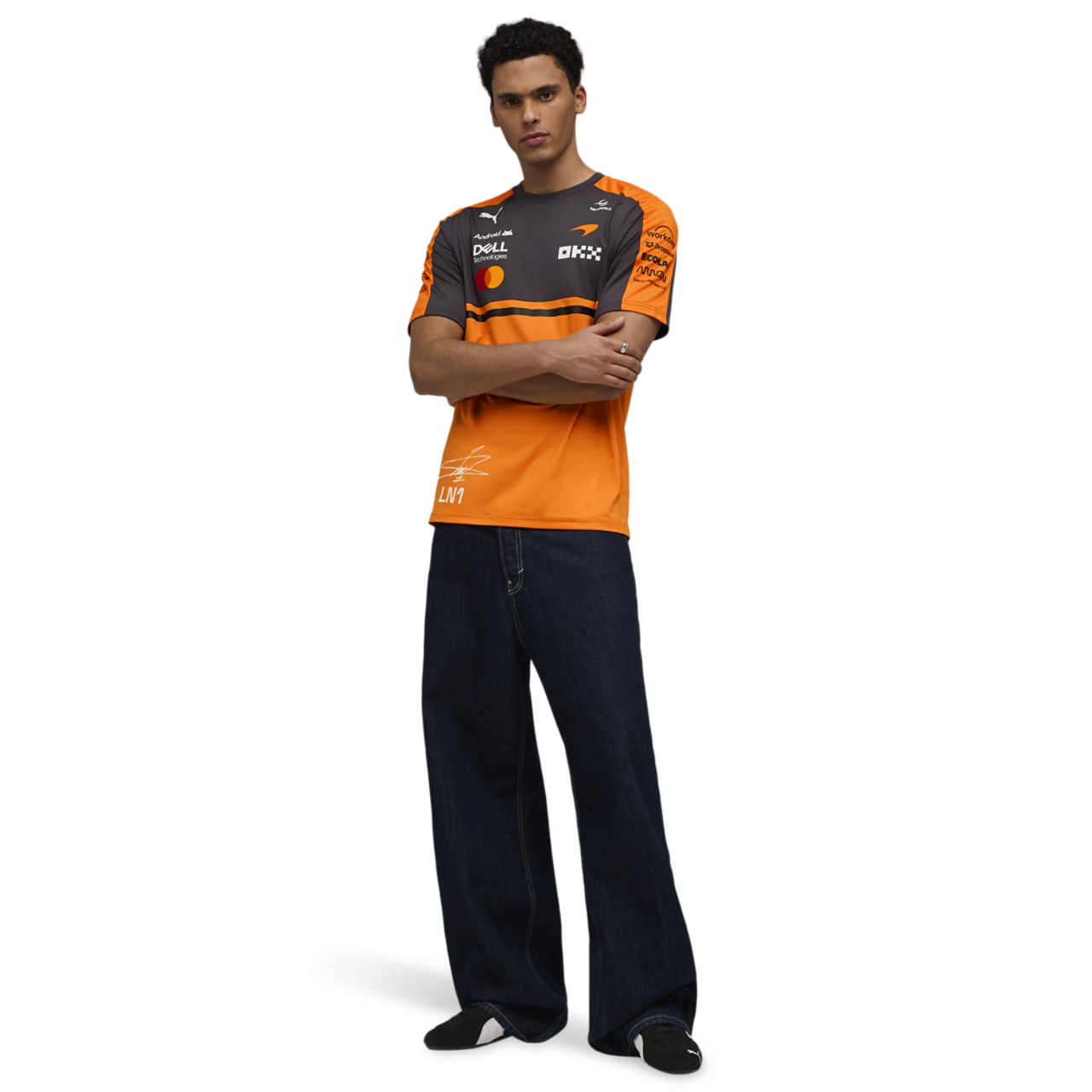 PUMA Mclaren Replica Norris Tee Image 3 of 5. Tap to open photo gallery.