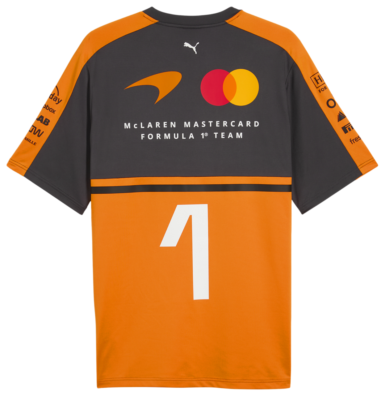 PUMA Mclaren Replica Norris Tee Image 5 of 5. Tap to open photo gallery.