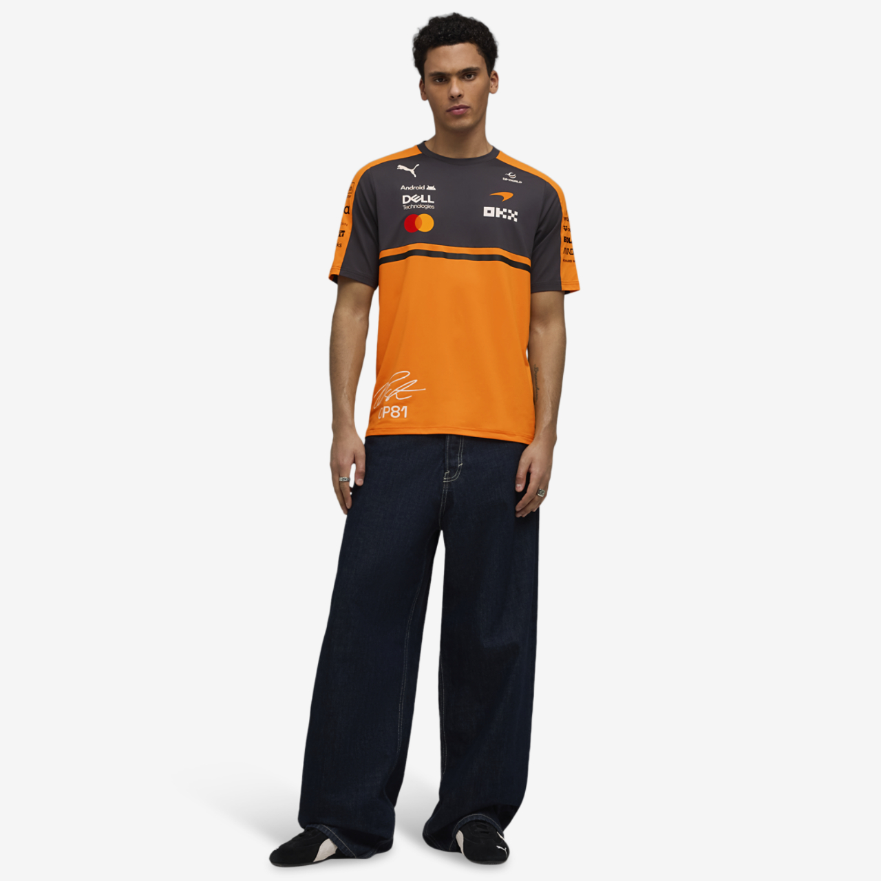 PUMA Mclaren Replica Piastri Tee Image 3 of 5. Tap to open photo gallery.