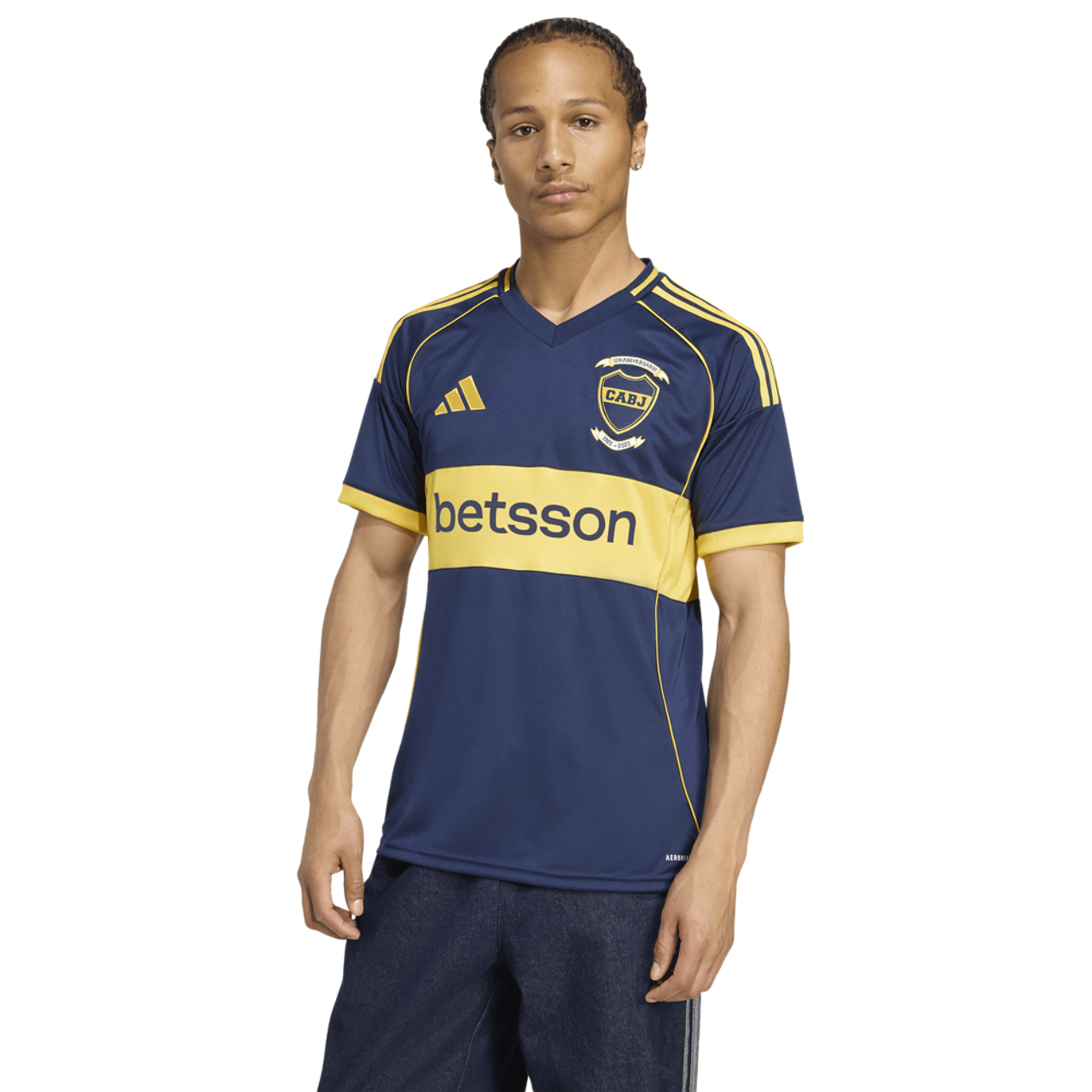 adidas Boca Juniors Home Jersey  Image 1 of 4. Tap to open photo gallery.