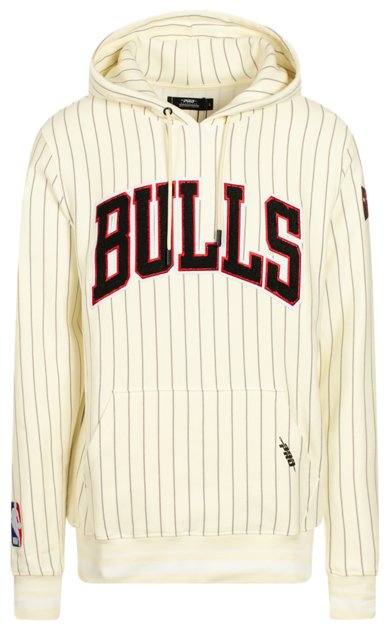 Pro Standard NBA Bulls Pinstripe PO Hoodie  Image 1 of 4. Tap to open photo gallery.