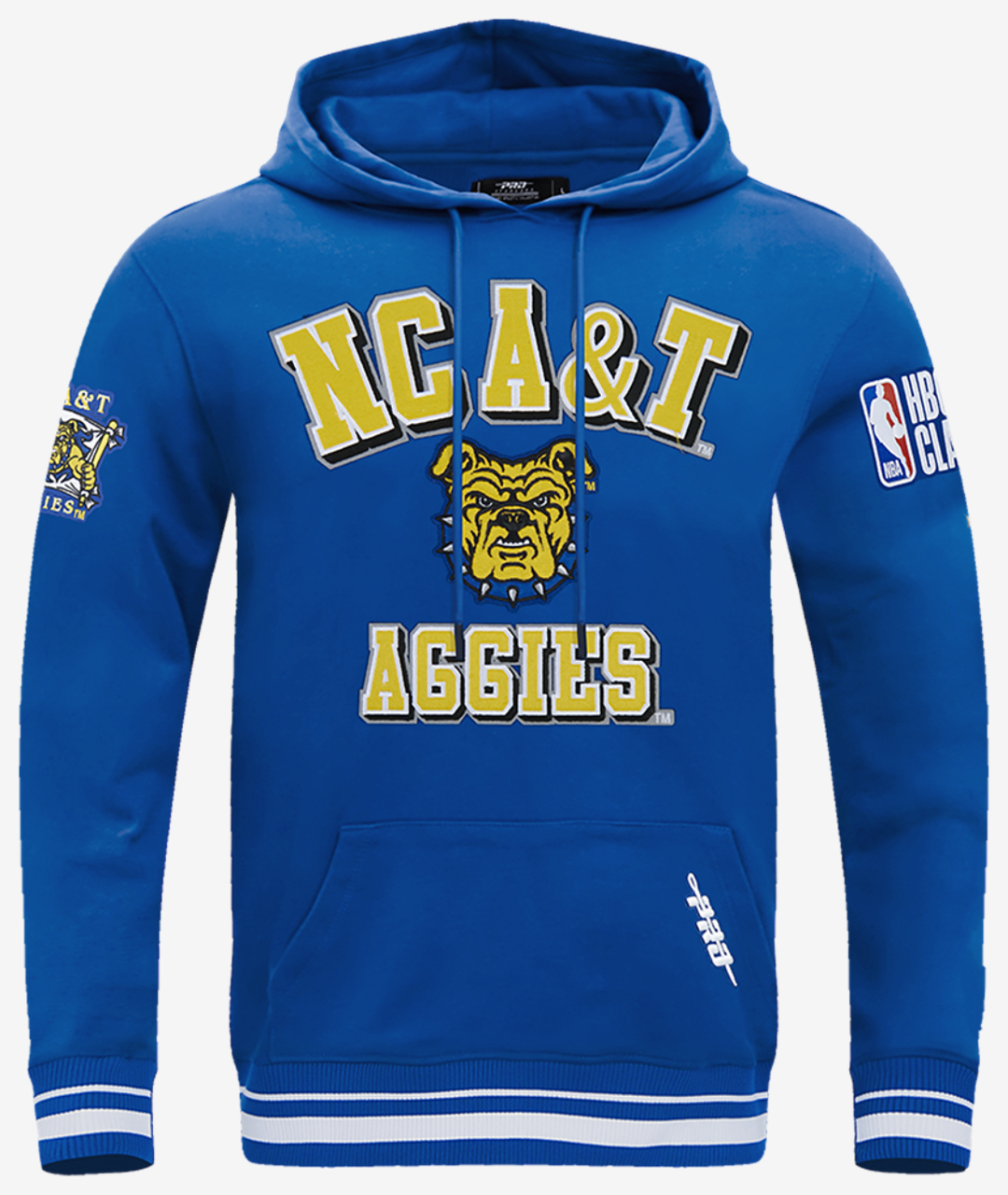 Pro Standard College HBCU Rib Fleece Pullover Hoodie Image 1 of 7. Tap to open photo gallery.