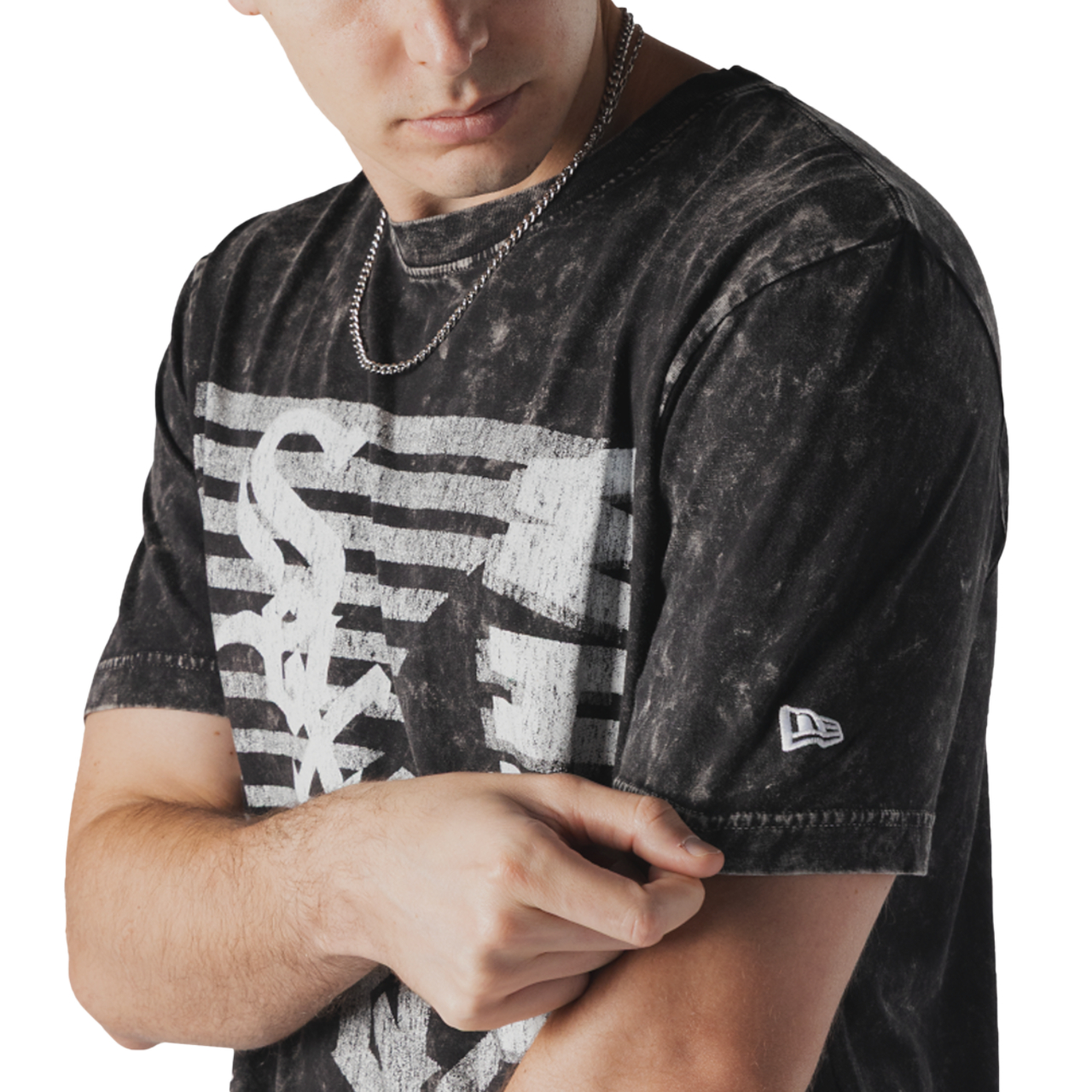 New Era White Sox Premium T-Shirt  Image 2 of 5. Tap to open photo gallery.