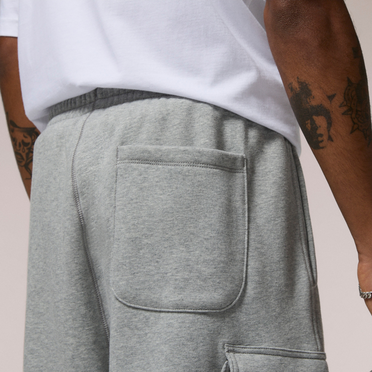 LCKR Trinity Baggy Cargo Fleece Sweatpants  Image 4 of 7. Tap to open photo gallery.