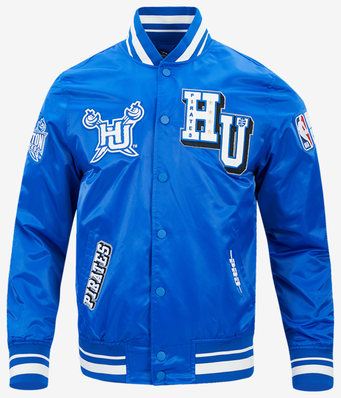 Pro Standard College HBCU Rib Satin Jacket Image 1 of 9. Tap to open photo gallery.
