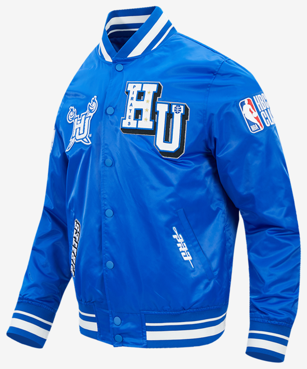 Pro Standard College HBCU Rib Satin Jacket Image 3 of 9. Tap to open photo gallery.