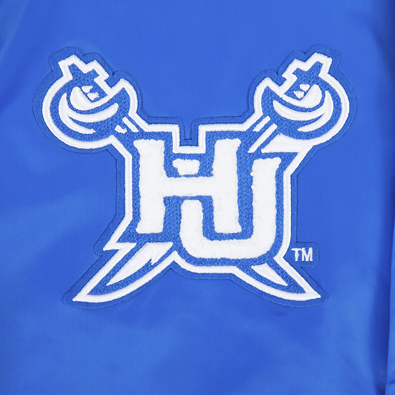 Pro Standard College HBCU Rib Satin Jacket Image 5 of 9. Tap to open photo gallery.