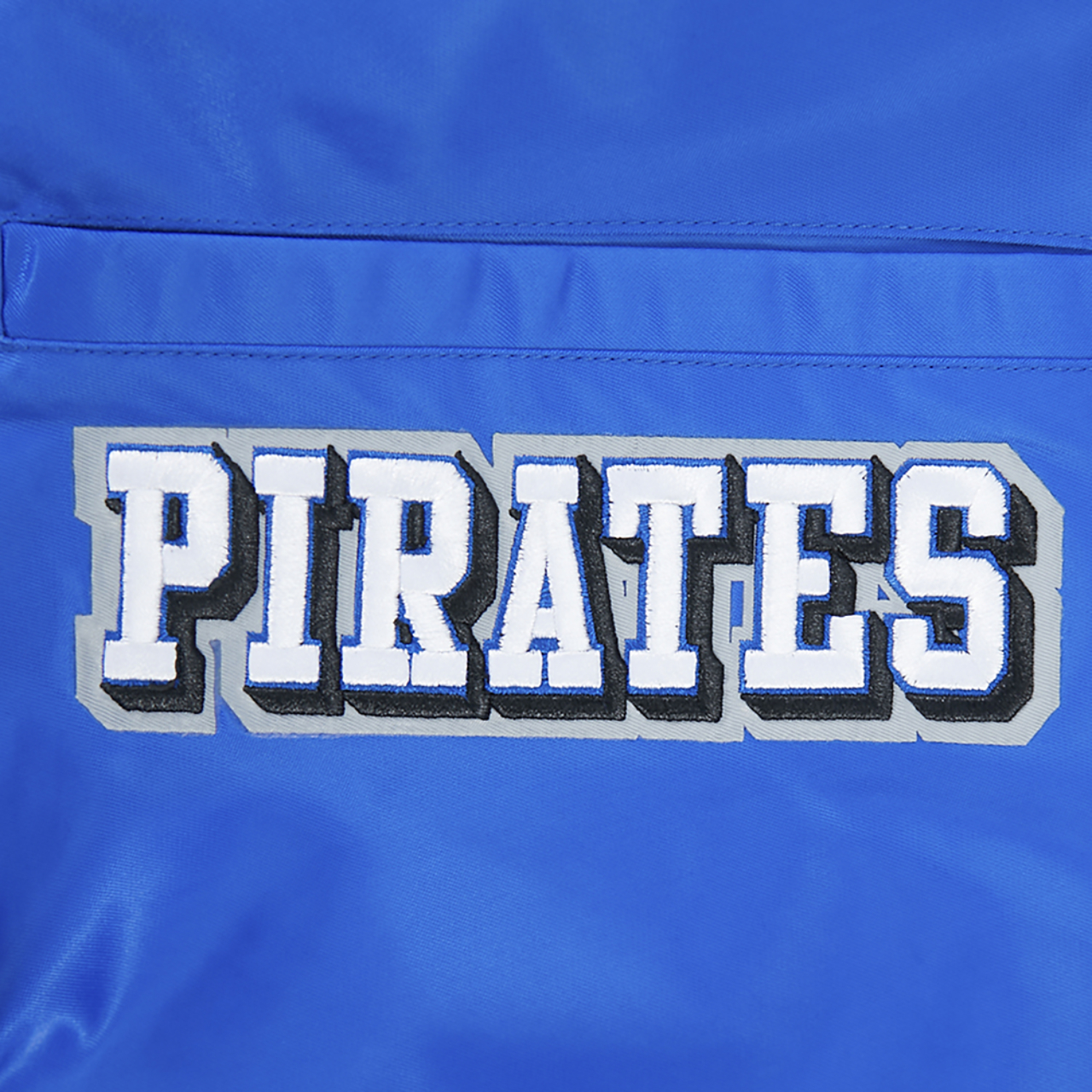 Pro Standard College HBCU Rib Satin Jacket Image 8 of 9. Tap to open photo gallery.