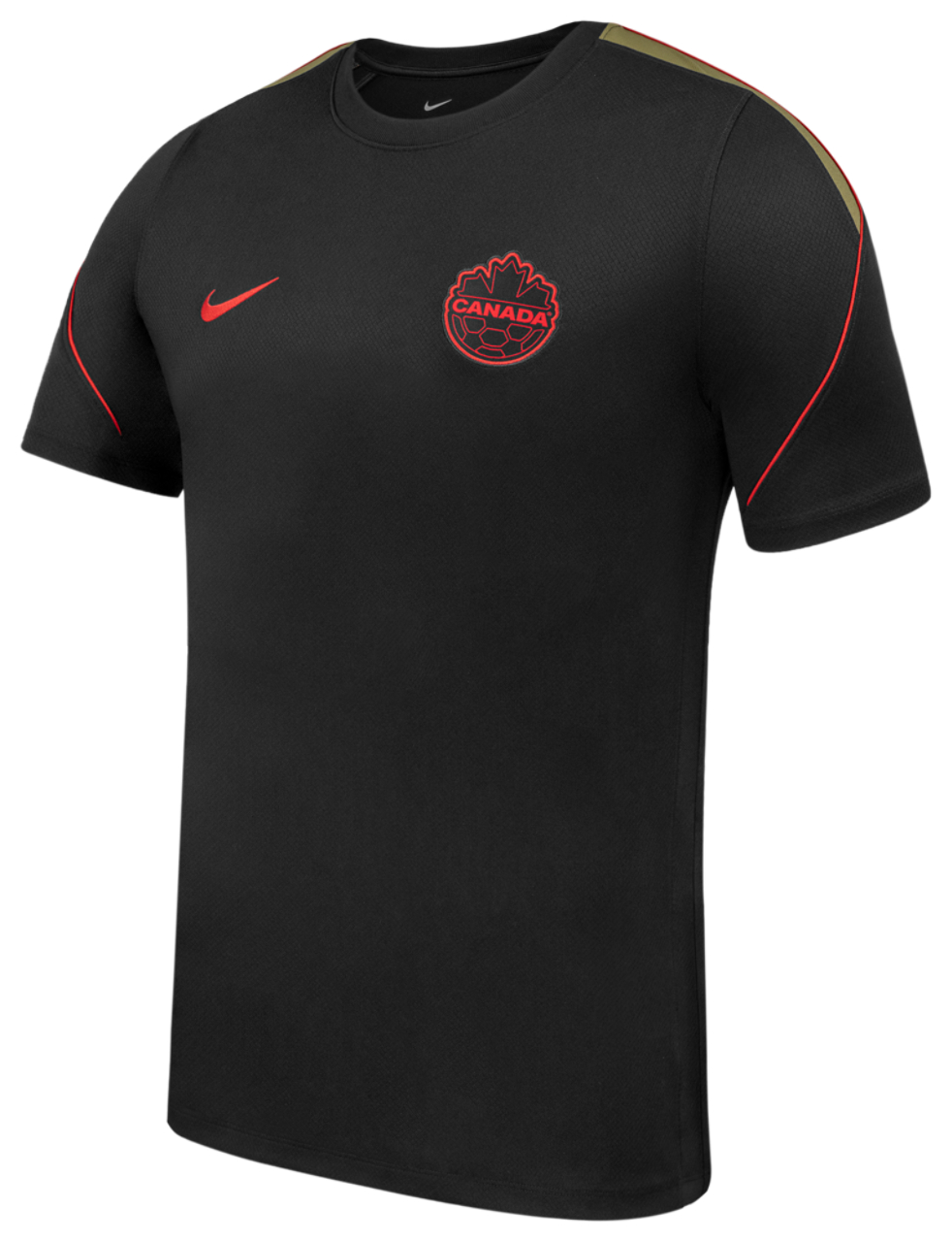 Branded Custom Sportswear Canada World Cup Short Sleeve Strike Top  Image 1 of 2. Tap to open photo gallery.