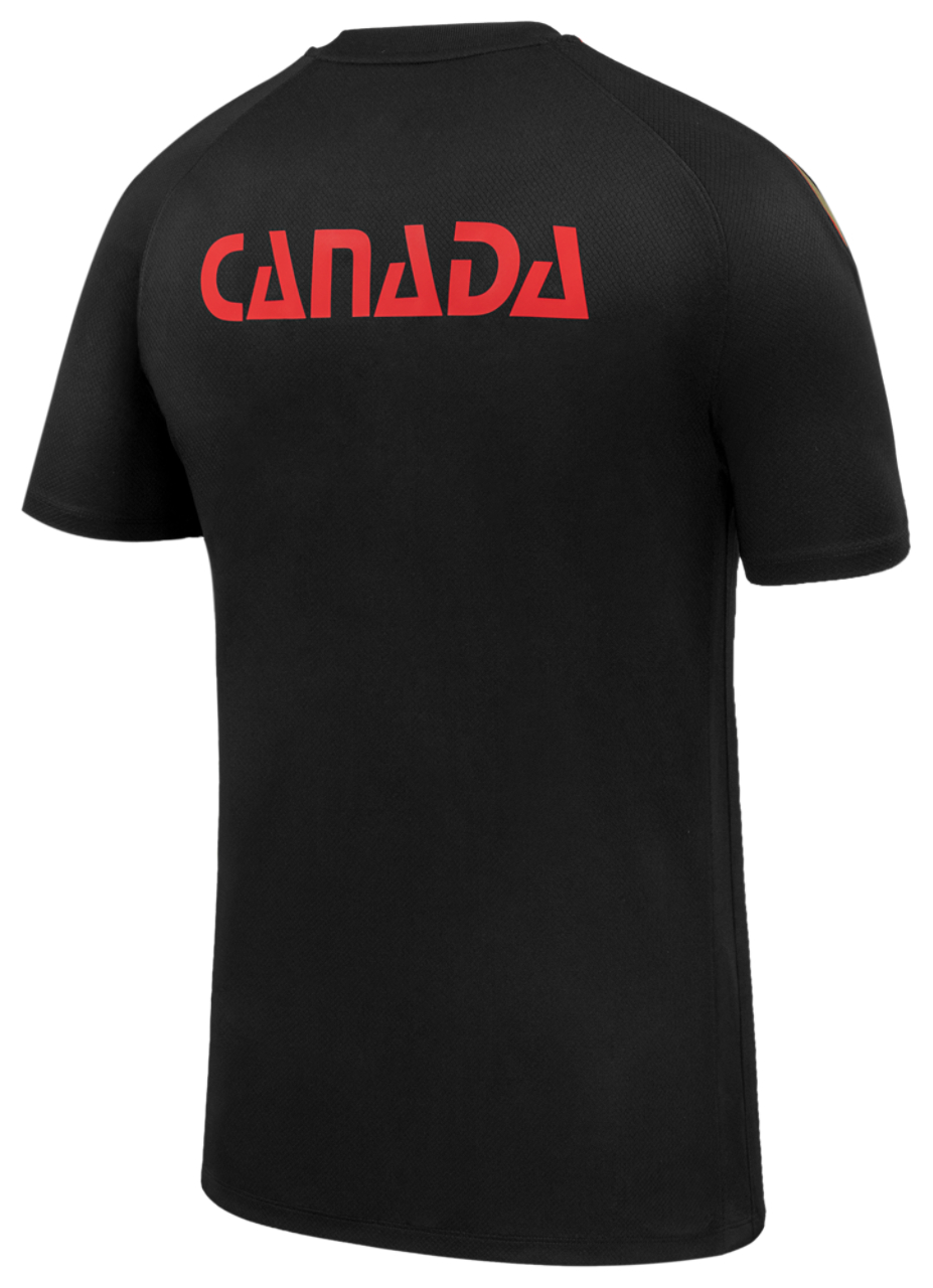 Branded Custom Sportswear Canada World Cup Short Sleeve Strike Top  Image 2 of 2. Tap to open photo gallery.