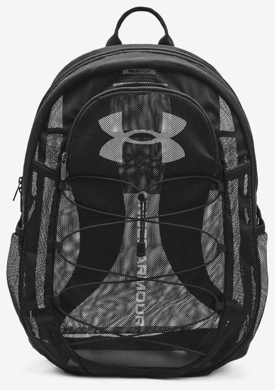 Under Armour Hustle Mesh Backpack Image 1 of 6. Tap to open photo gallery.