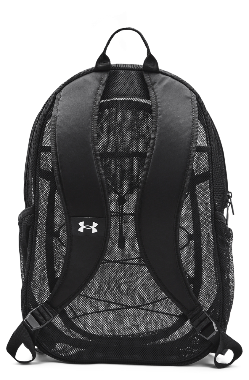 Under Armour Hustle Mesh Backpack Image 2 of 6. Tap to open photo gallery.