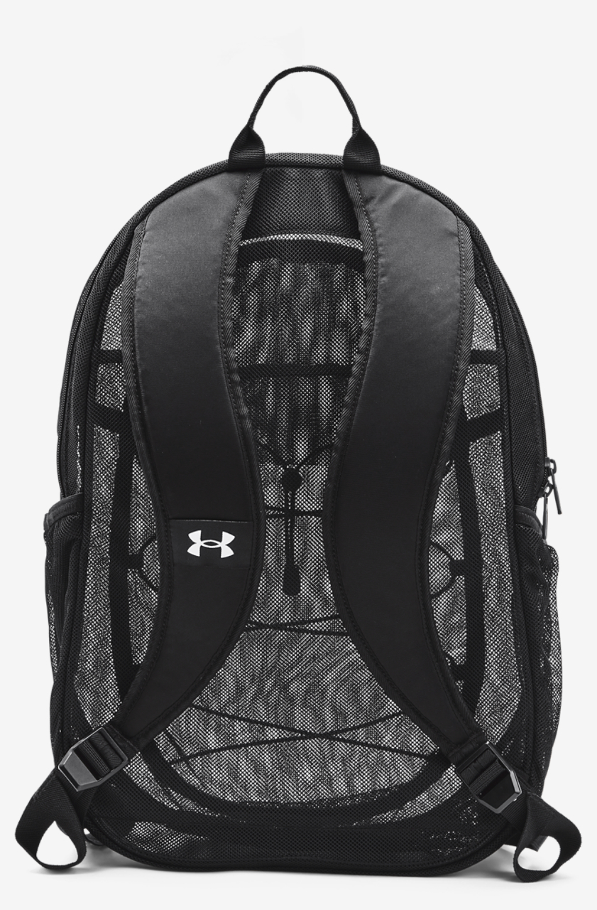 Under Armour Hustle Mesh Backpack Image 2 of 6. Tap to open photo gallery.