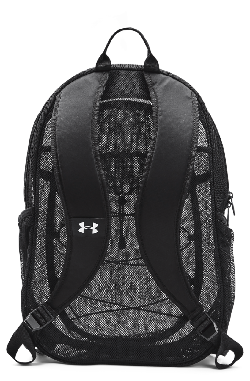 Under Armour Hustle Mesh Backpack Image 2 of 6. Tap to open photo gallery.