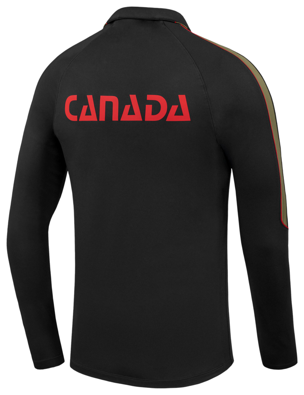 Branded Custom Sportswear Canada Long Sleeve Drill Top Image 2 of 2. Tap to open photo gallery.
