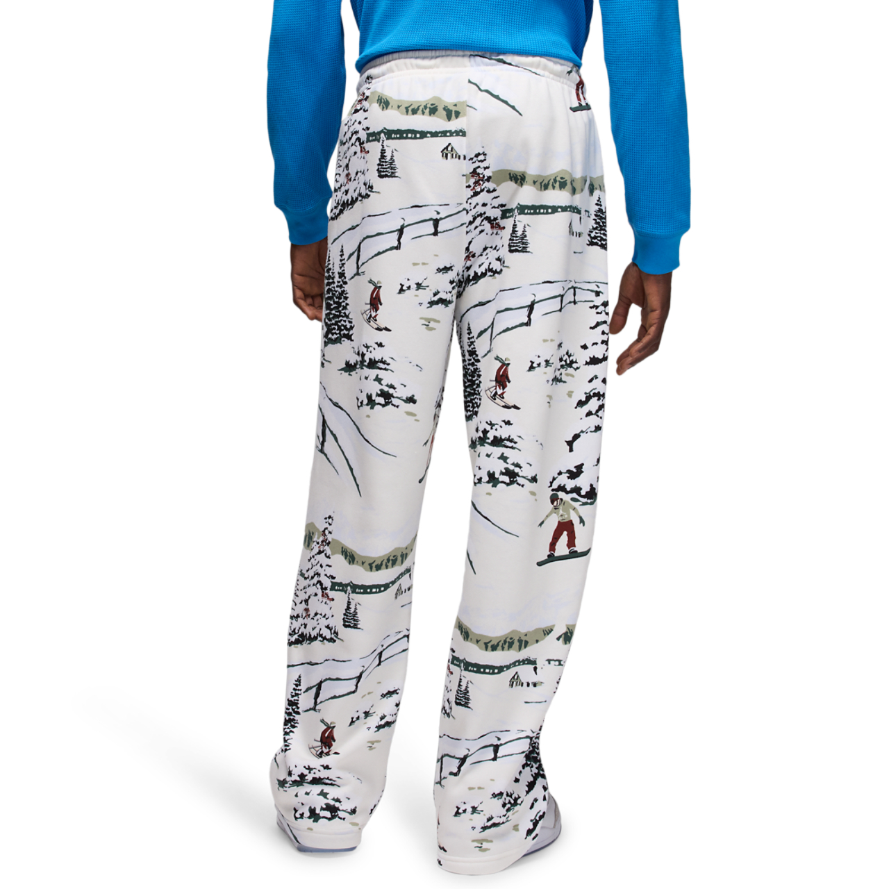 Jordan Brooklyn Holiday Pants AOP  Image 2 of 4. Tap to open photo gallery.