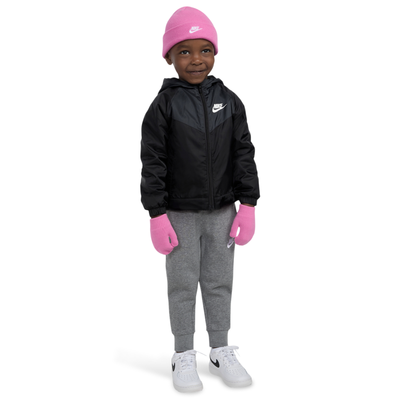 Nike Futura Beanie Glove Set Image 3 of 7. Tap to open photo gallery.