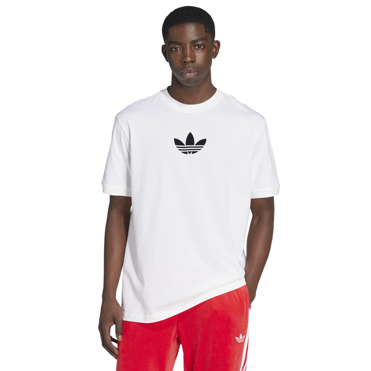 adidas Originals Oversized Trefoil T-Shirt  Image 1 of 4. Tap to open photo gallery.