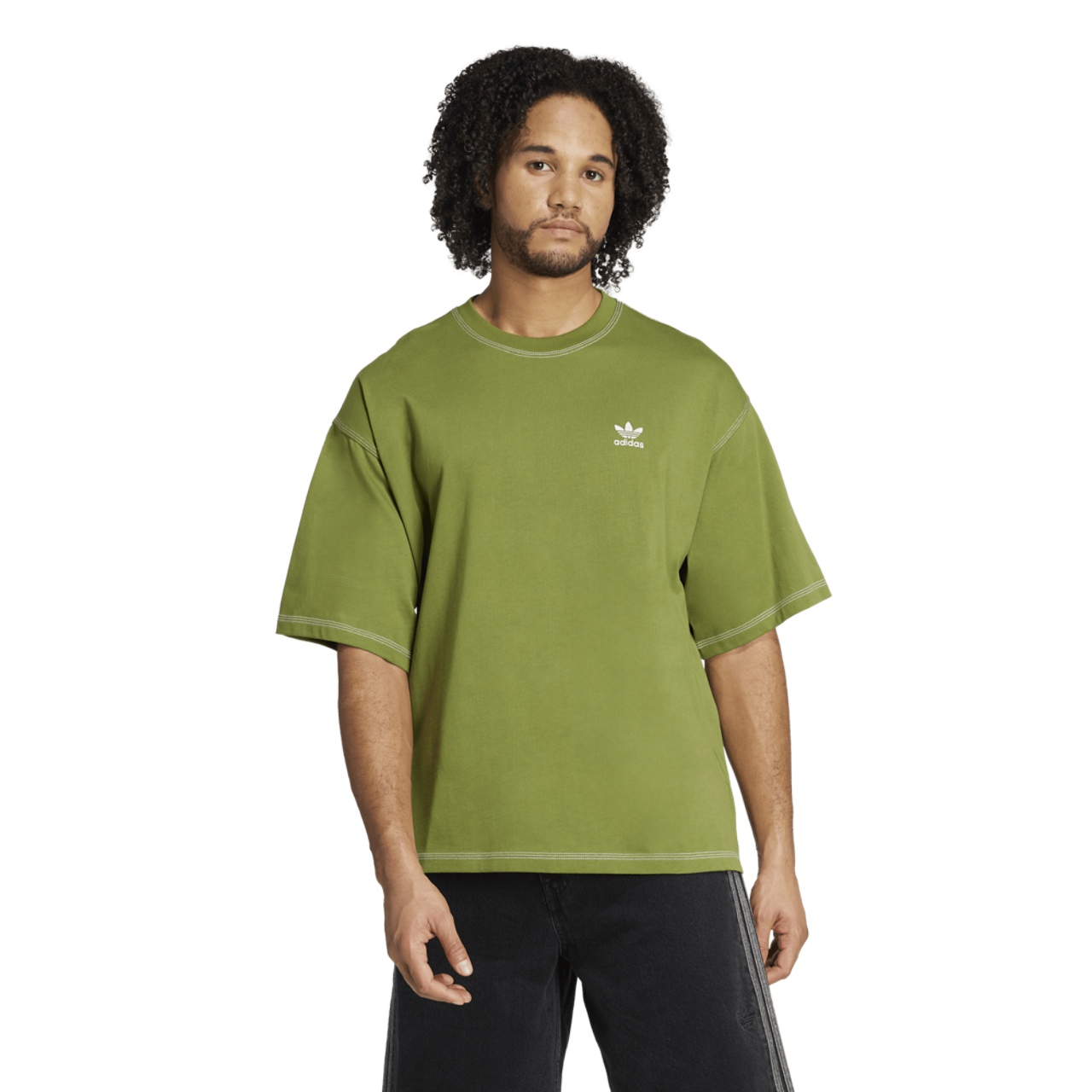 adidas Originals Trefoil Essentials T-Shirt  Image 1 of 5. Tap to open photo gallery.