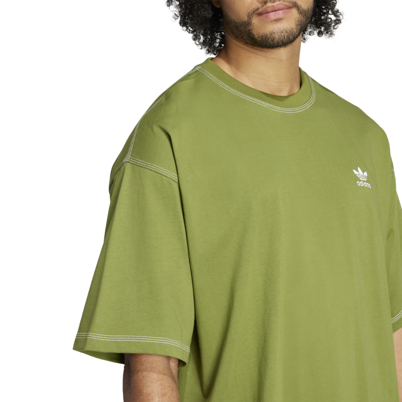 adidas Originals Trefoil Essentials T-Shirt  Image 4 of 5. Tap to open photo gallery.
