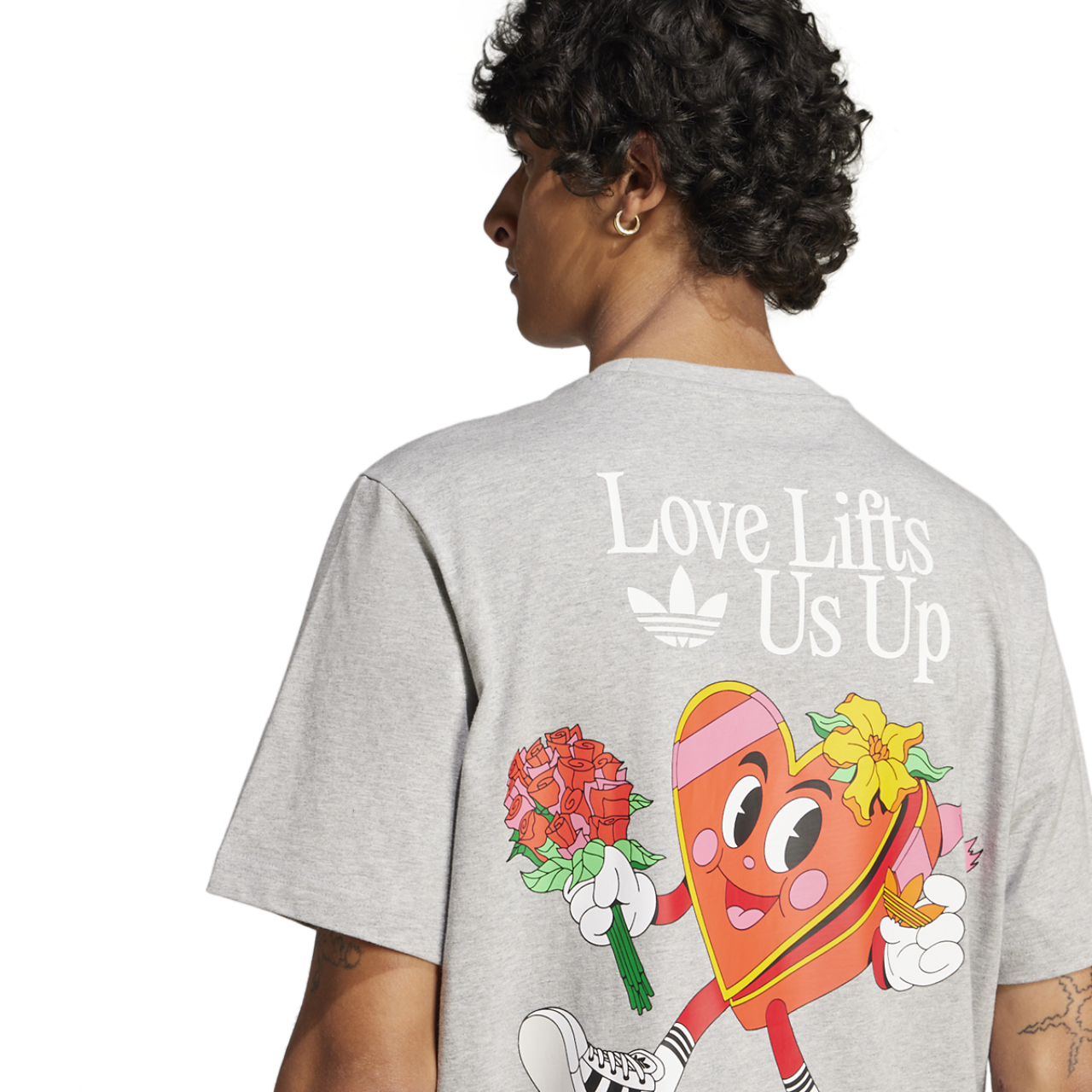 adidas T-shirt Originals Nelson VDay 1 Image 6 de 6. Appuyez pour ouvrir la galerie de photos.