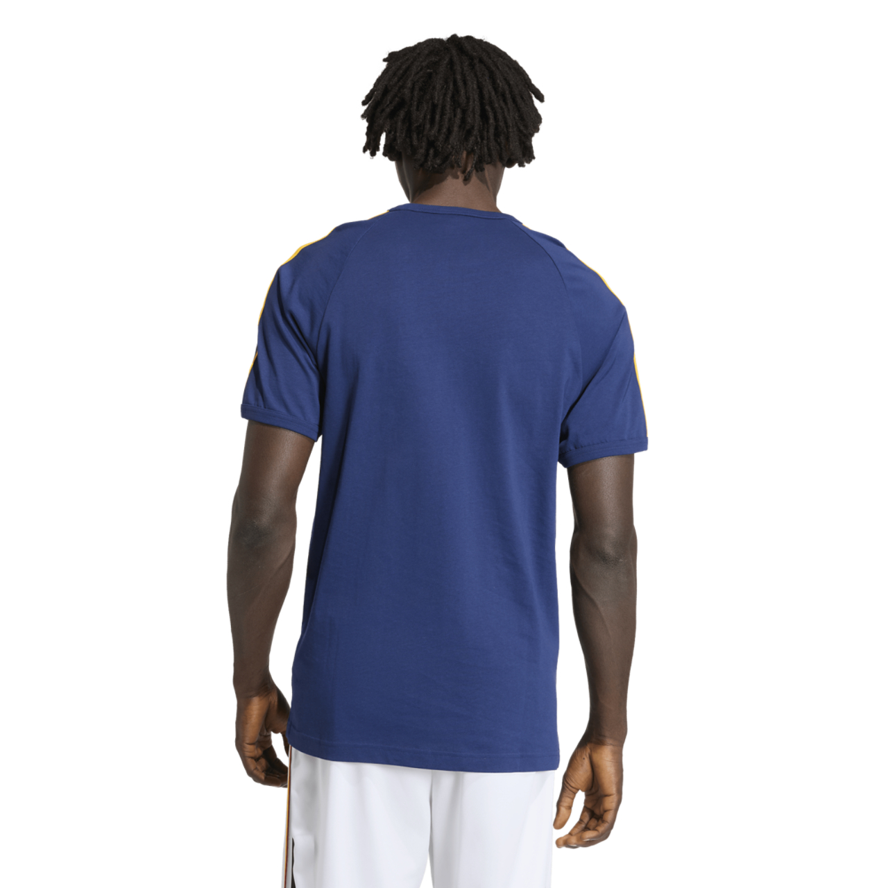 adidas Spain World Cup '26 3 Stripe T-Shirt  Image 2 of 5. Tap to open photo gallery.