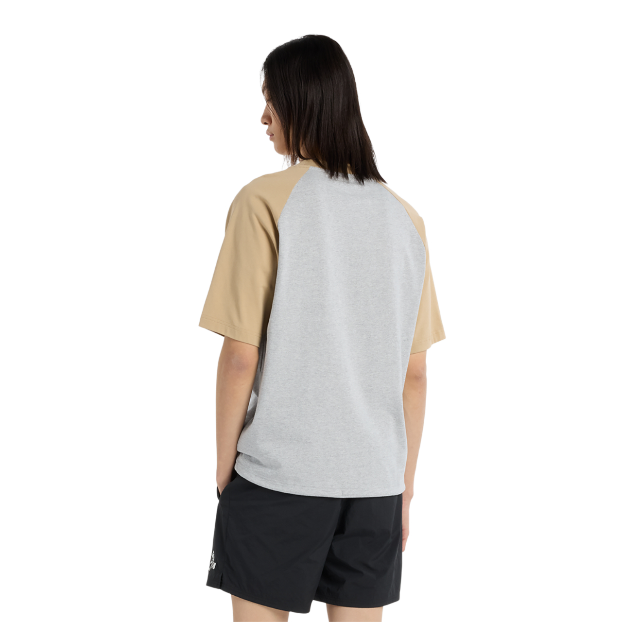 New Balance Shohei Heavyweight Baseball Raglan  Image 2 of 6. Tap to open photo gallery.