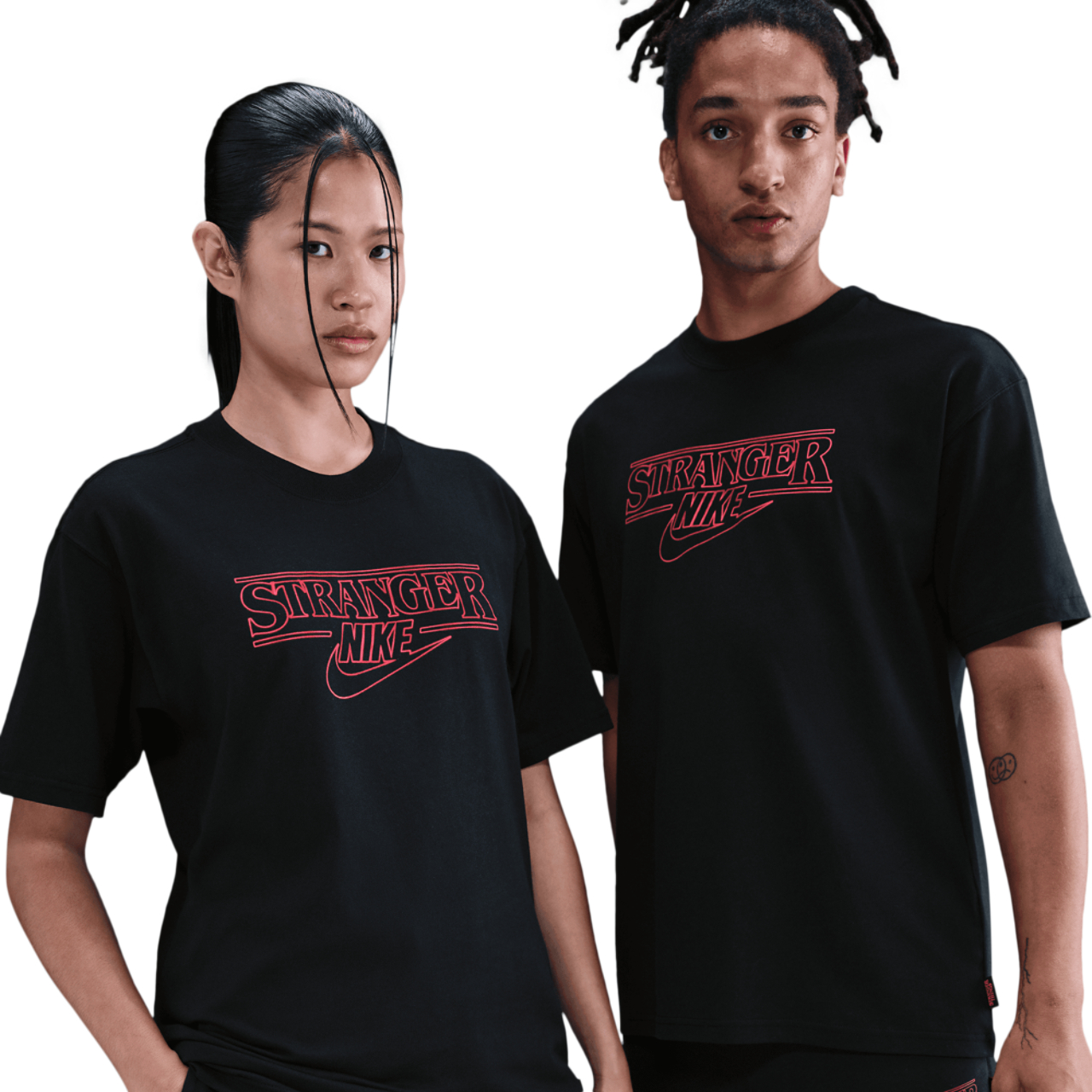 Nike NSW Stranger Things 5 T-Shirt  Image 1 of 7. Tap to open photo gallery.