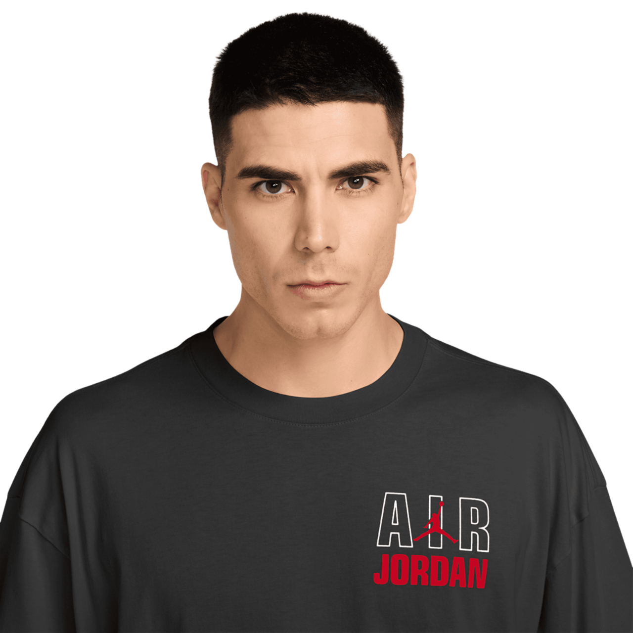 Jordan Flight Reis Legend Short Sleeve Crew  Image 3 of 3. Tap to open photo gallery.