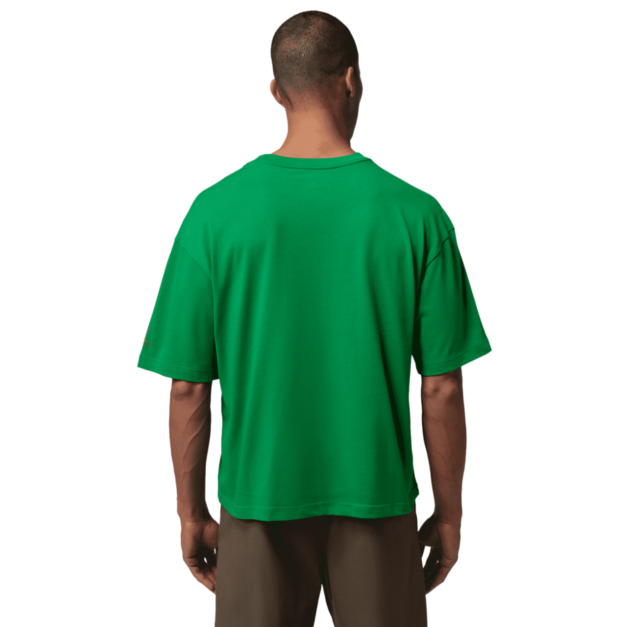 Jordan Flight Essential Boxy Graphic Short Sleeve Crew  Image 2 of 6. Tap to open photo gallery.