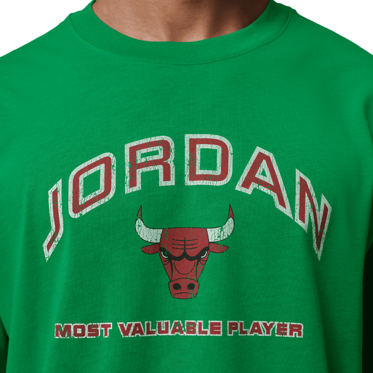 Jordan Flight Essential Boxy Graphic Short Sleeve Crew  Image 5 of 6. Tap to open photo gallery.
